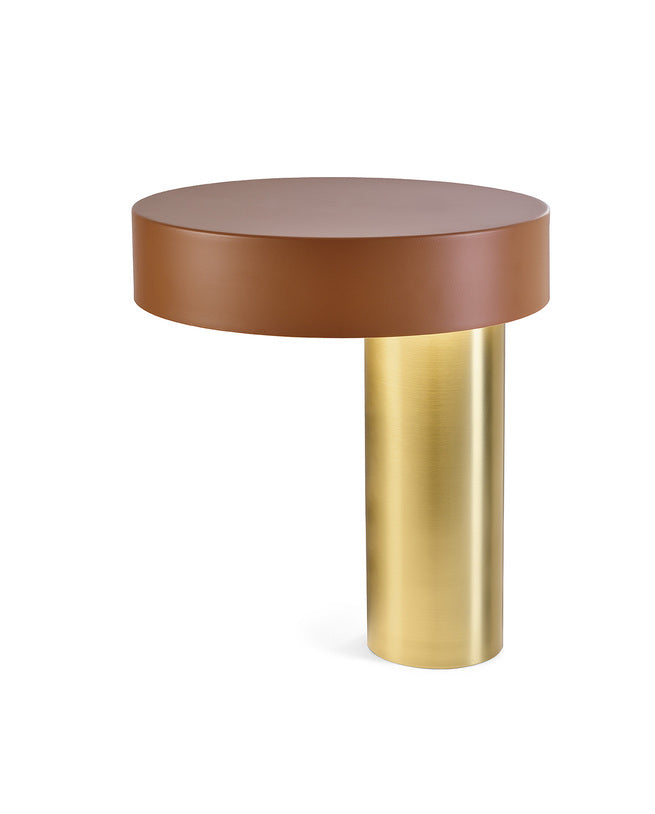 Amanita - Lampada da tavolo cilindro metallo