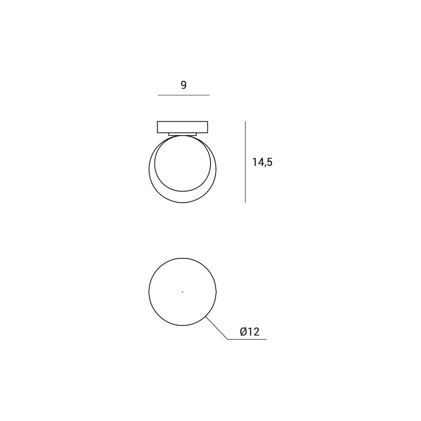 Cosmo – Lampada da soffitto/parete