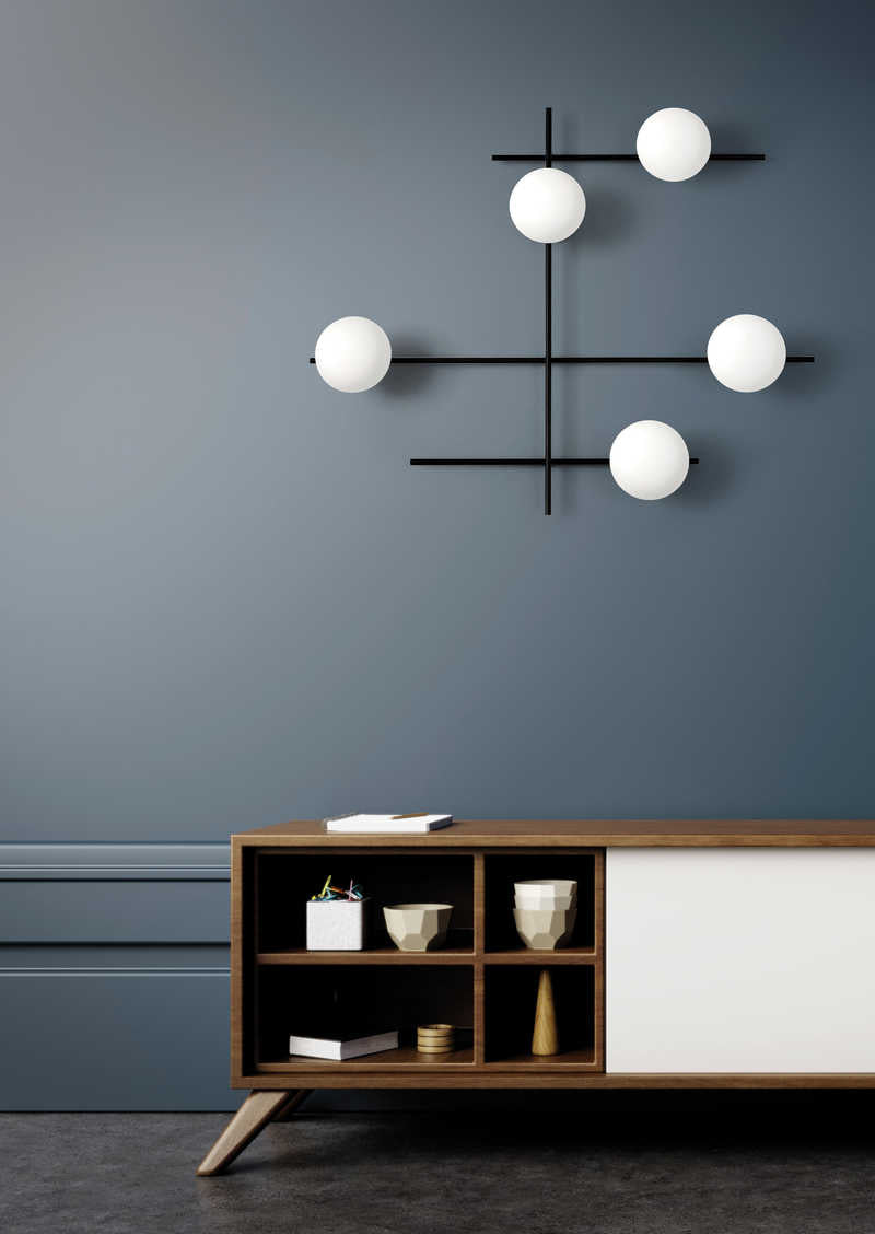 Mikado – Lampada da soffitto/parete 5 Luci