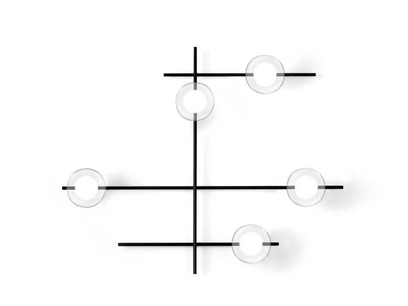 Mikado – Sospensione 5 Luci