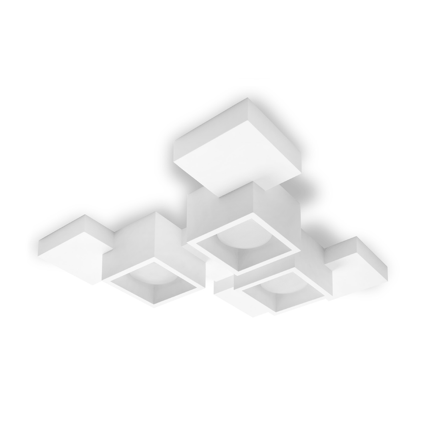 Side Cubo - Lampada da soffitto 3 luci