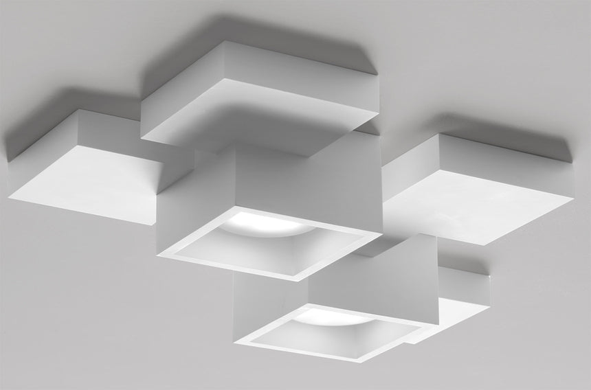 Side Cubo - Lampada da soffitto 2 luci
